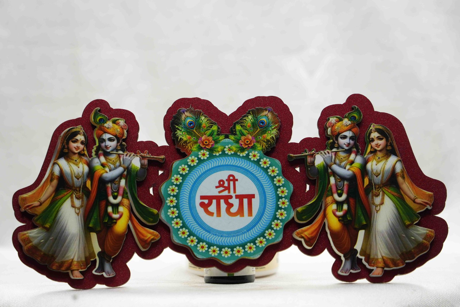 Radhe Krishna MDF Stickers 100