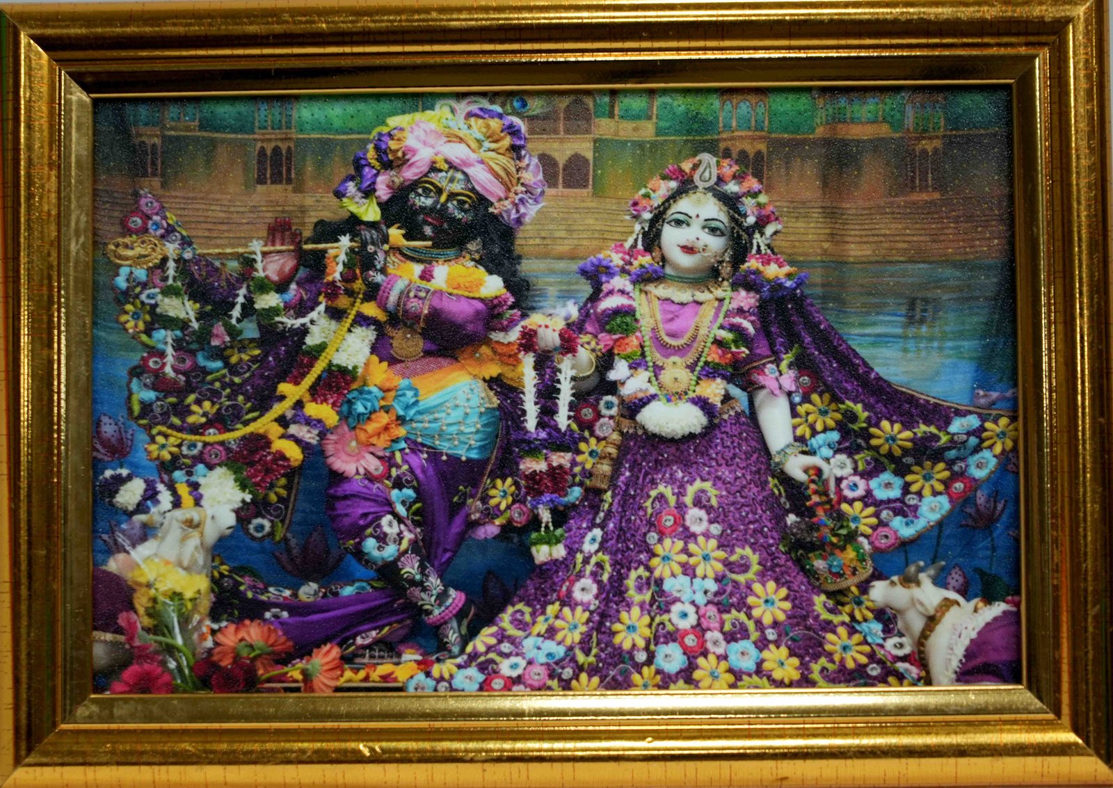 Radhe Krishana Photo Frame 500