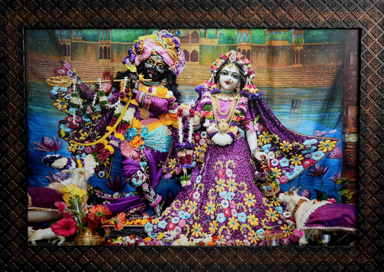 Radhe Krishana Photo Frame 500